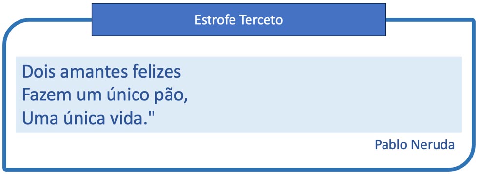 Estrofe terceto